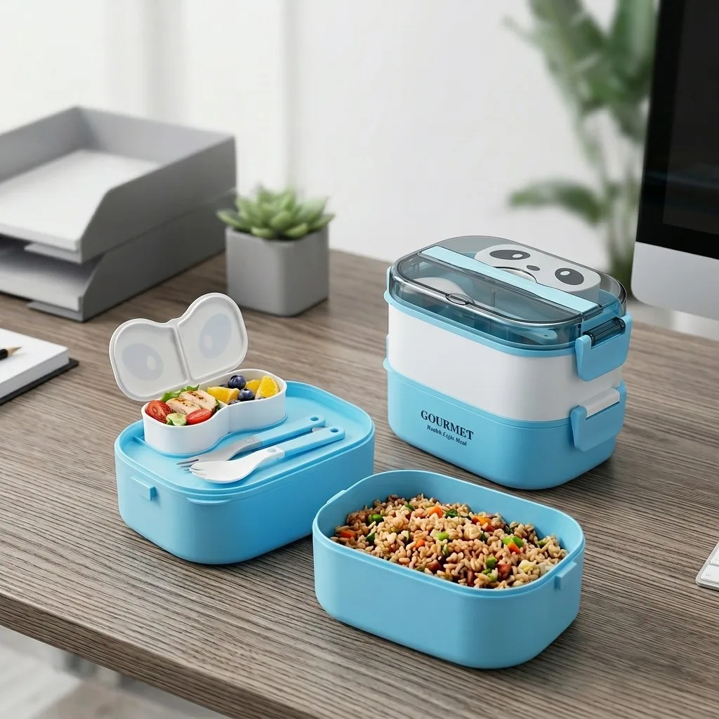 Microwavable Plastic Bento Box - Meal Prep Or Prep Meal review and price