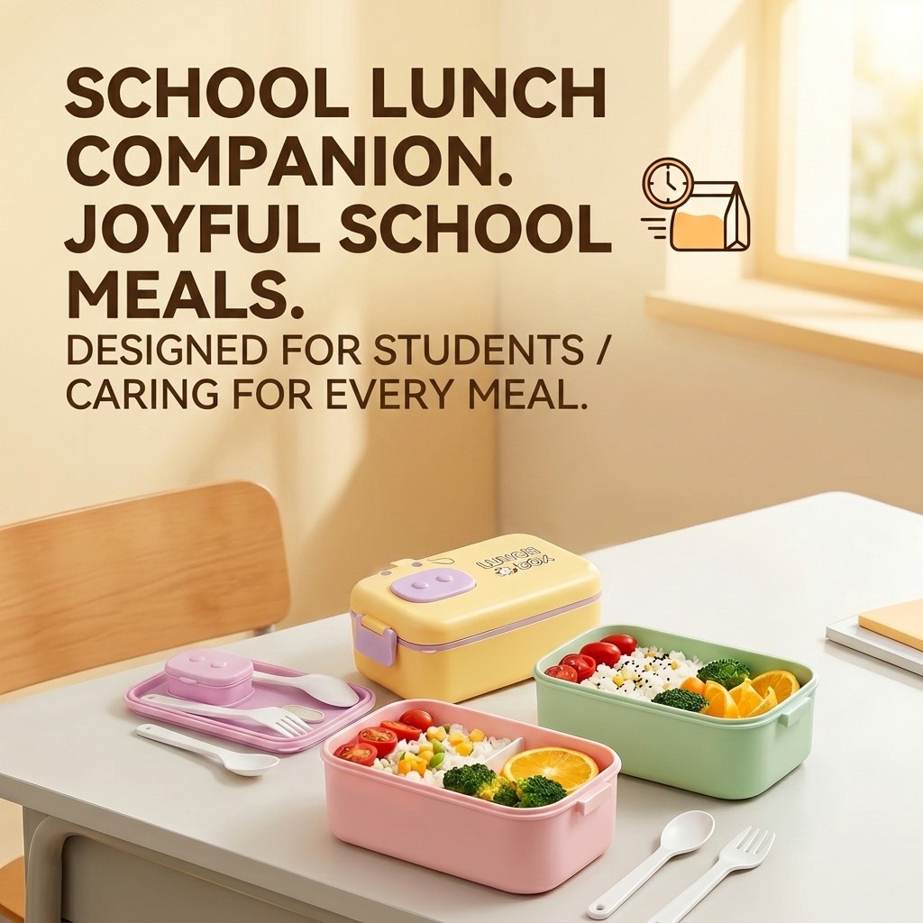 Kids Bento Lunch Box Microwava - Meal Prep Or Prep Meal review and price