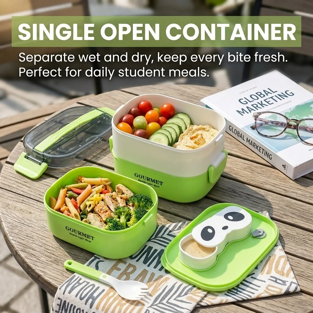 Microwavable Plastic Bento Box - Meal Prep Or Prep Meal review and price