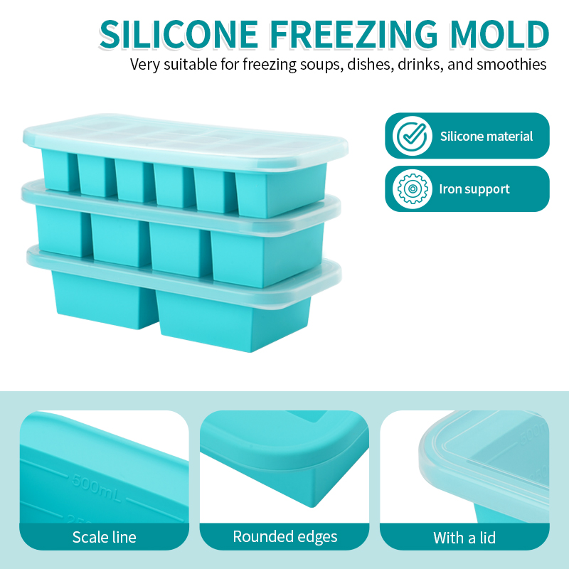 2 or 3-piece Silicone Freezer  - Meal Prep Or Prep Meal review and price