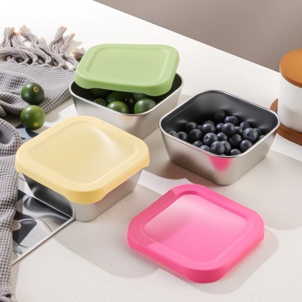Silicone Lid Stainless Steel F - Meal Prep With Rice review and price