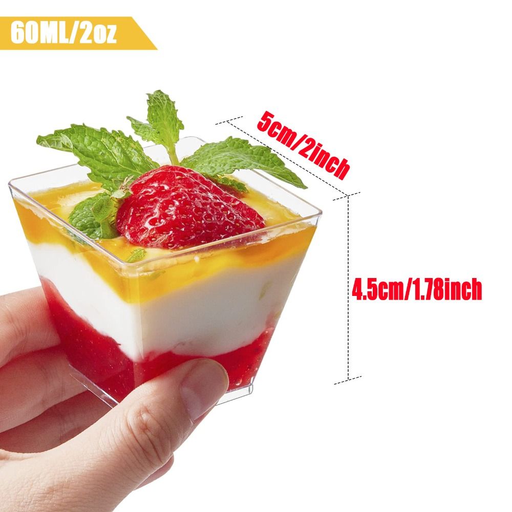 10Pcs Yogurt Cup Disposable Mo - Sauce Dipping Cup review and price