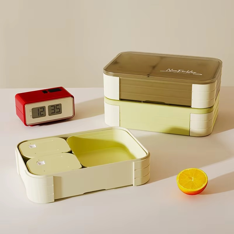Multi-Compartment Bento Lunch  - Meal Prep Or Prep Meal review and price